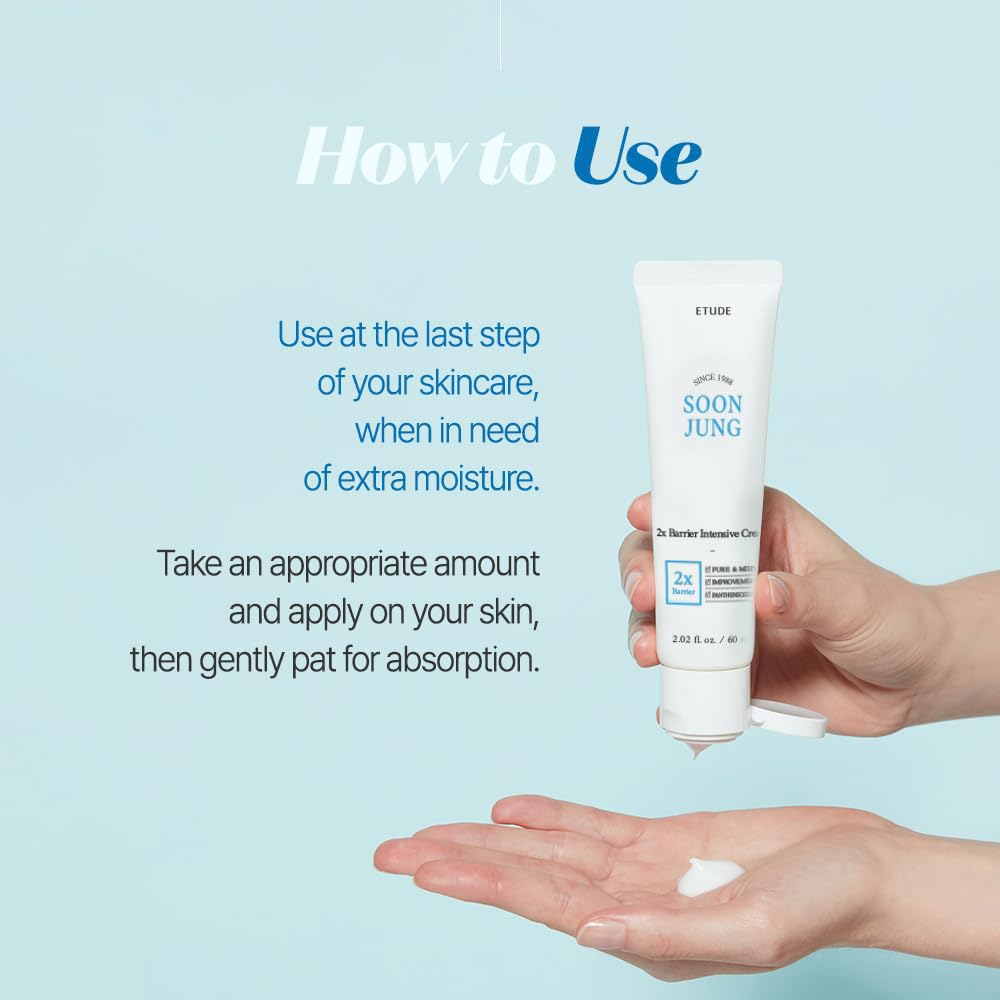 ETUDE | SoonJung 2x Barrier Intensive Cream | 60 mL