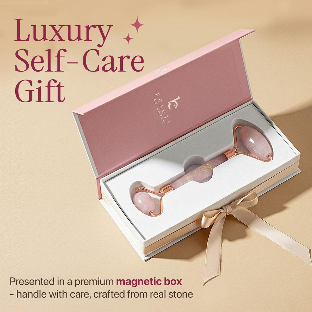Rose Quartz Roller - Beauty by Earth