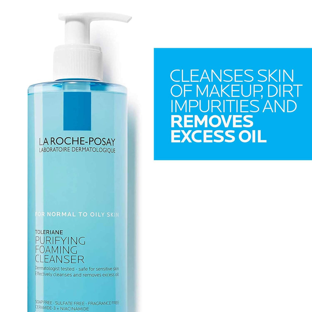 La Roche-Posay | Toleriane Purifying Foaming Facial Cleanser | 400 mL